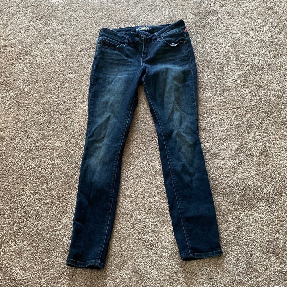 Lucky Brand Lolita Skinny Jeans Dark Wash Stretch Denim SIZE 0/25